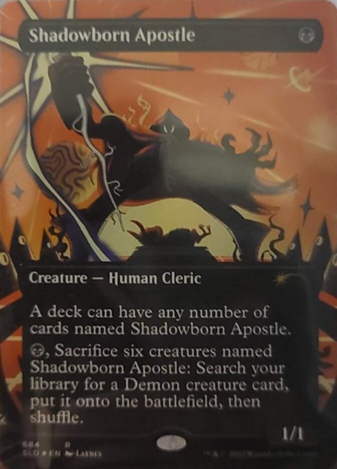 Shadowborn Apostle (Borderless) (684) [Secret Lair Drop Promos] | GnG Games