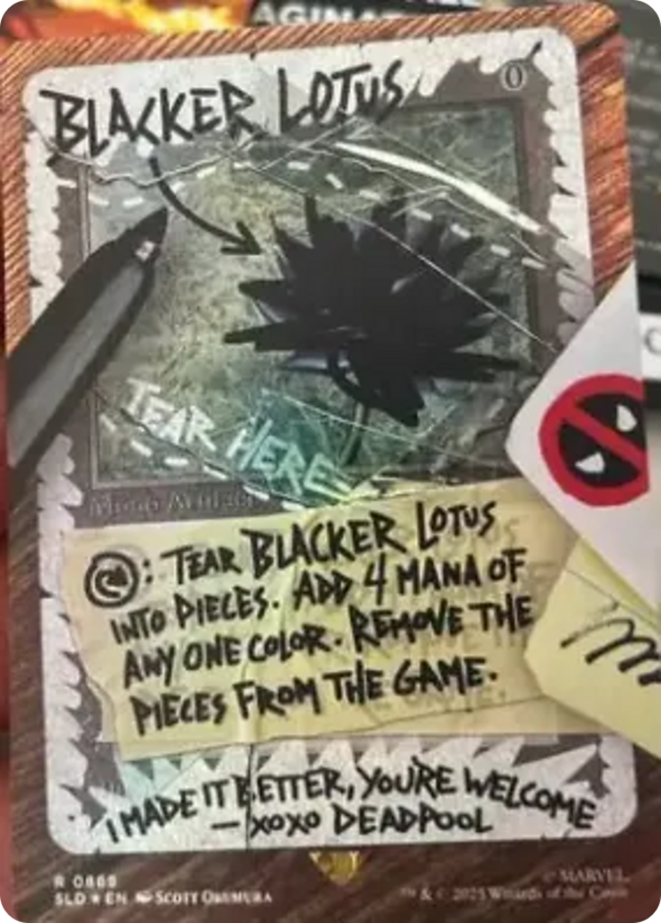 Blacker Lotus (Rainbow Foil) [Secret Lair Drop Series] | GnG Games