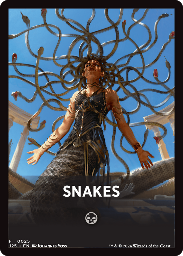 Snakes Theme Card [Foundations Jumpstart Front Cards] | GnG Games