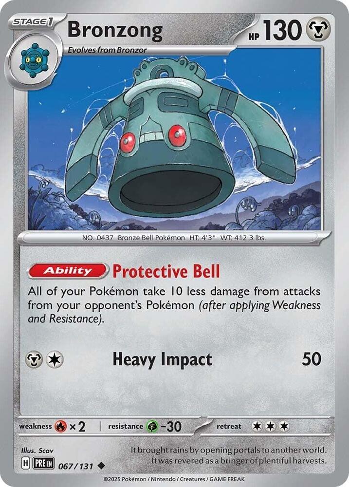 Bronzong (067/131) [Scarlet & Violet: Prismatic Evolutions] | GnG Games