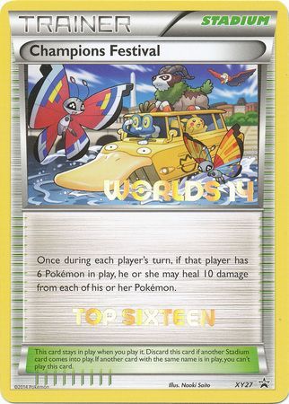 Champions Festival (XY27) (2014 Top Sixteen) [XY: Black Star Promos] | GnG Games