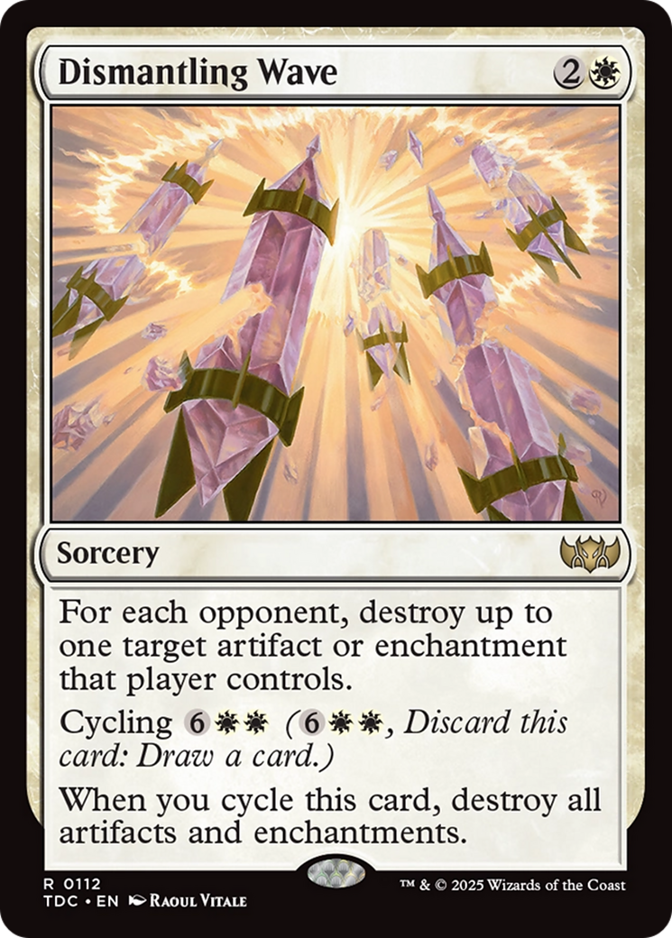 Dismantling Wave [Tarkir: Dragonstorm Commander] | GnG Games