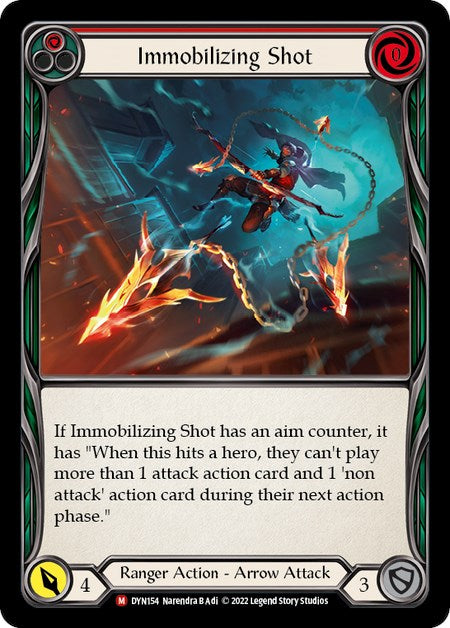 Immobilizing Shot [DYN154] (Dynasty)  Rainbow Foil | GnG Games