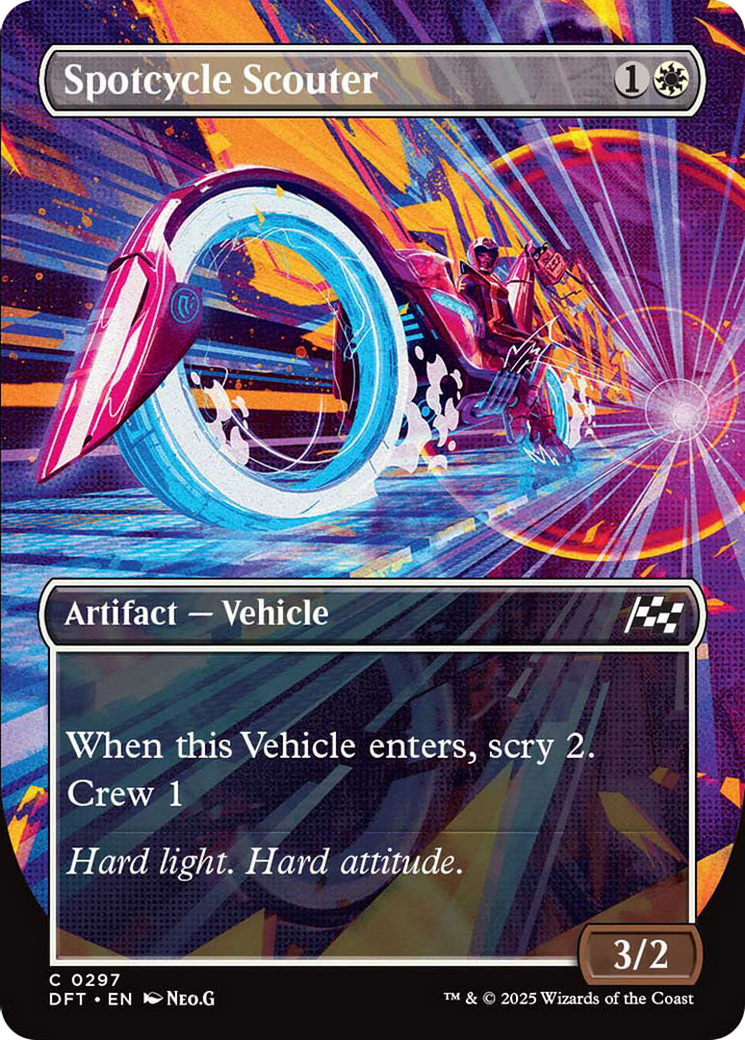 Spotcycle Scouter (Borderless) [Aetherdrift] | GnG Games