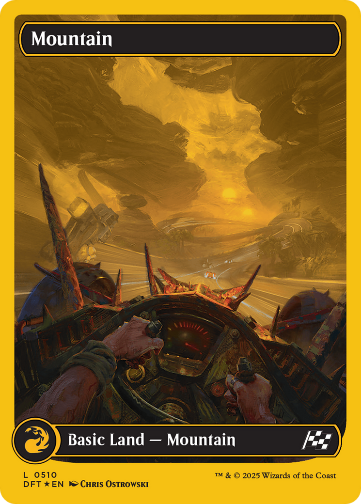 Mountain (0510) (First-Place Foil) [Aetherdrift] | GnG Games