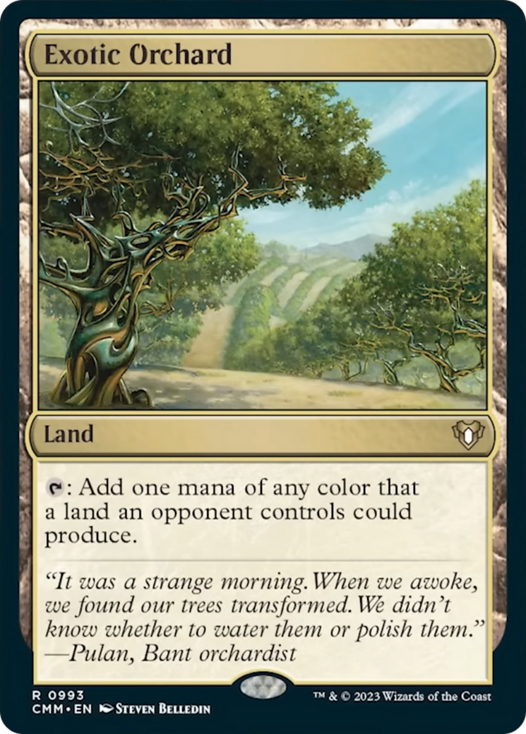 Exotic Orchard [Commander Masters] | GnG Games