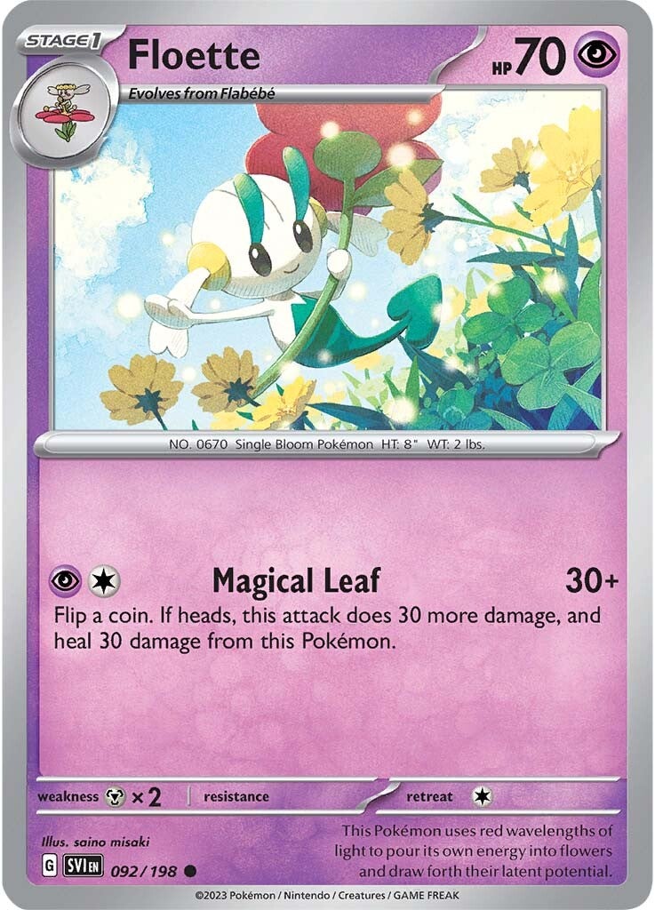 Floette (092/198) [Scarlet & Violet: Base Set] | GnG Games