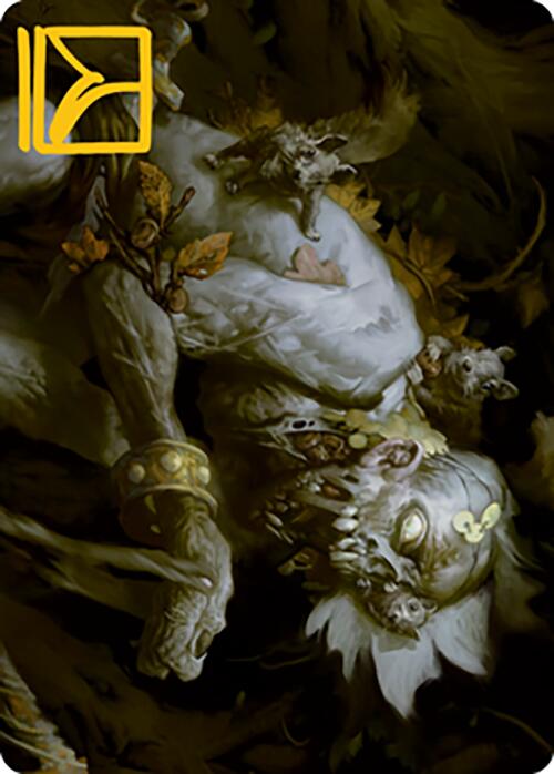 Nested Shambler Art Card (Gold-Stamped Signature) [Modern Horizons 2 Art Series] | GnG Games