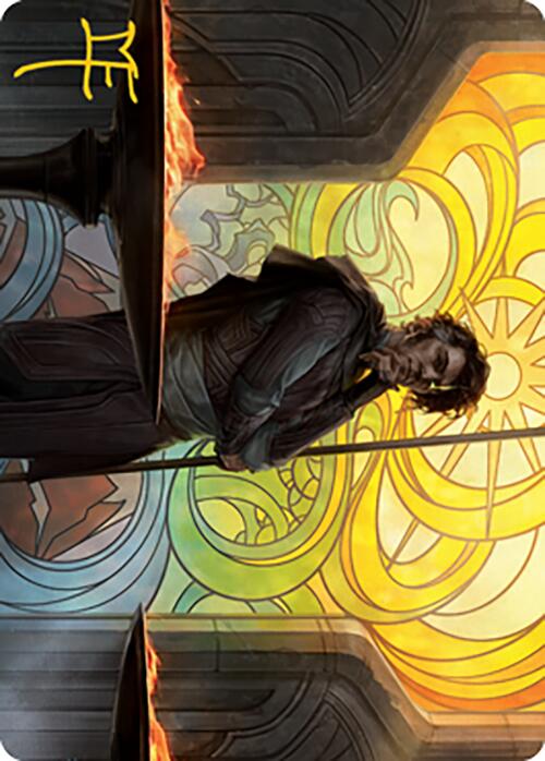 Garth One-Eye Art Card (Gold-Stamped Signature) [Modern Horizons 2 Art Series] | GnG Games