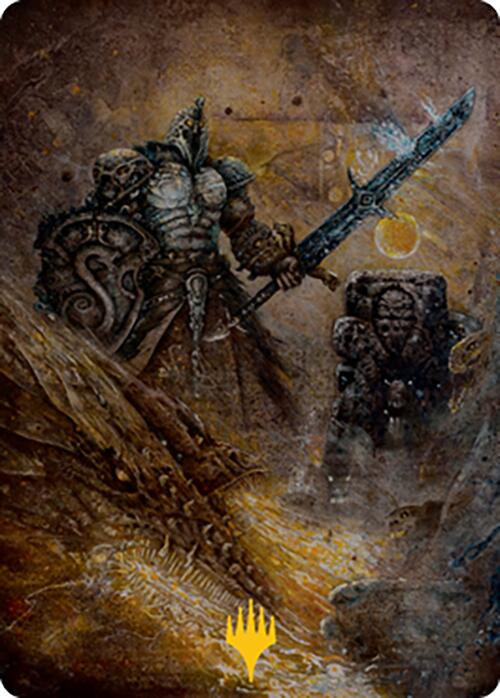 Dakkon, Shadow Slayer Art Card (48) (Gold-Stamped Signature) [Modern Horizons 2 Art Series] | GnG Games