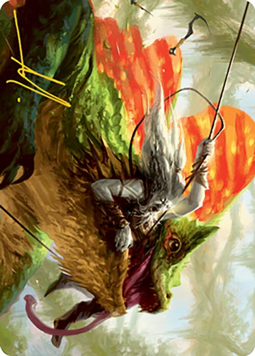 Captured by Lagacs Art Card (Gold-Stamped Signature) [Modern Horizons 2 Art Series] | GnG Games