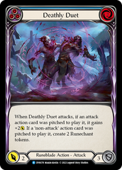 Deathly Duet (Blue) [DYN178] (Dynasty)  Rainbow Foil | GnG Games