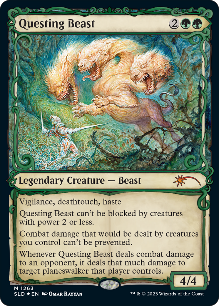 Questing Beast (Halo Foil) [Secret Lair Drop Series] | GnG Games