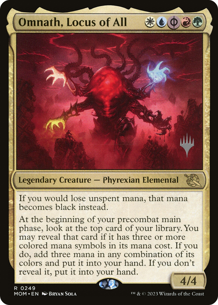 Omnath, Locus of All (Promo Pack) [March of the Machine Promos] | GnG Games