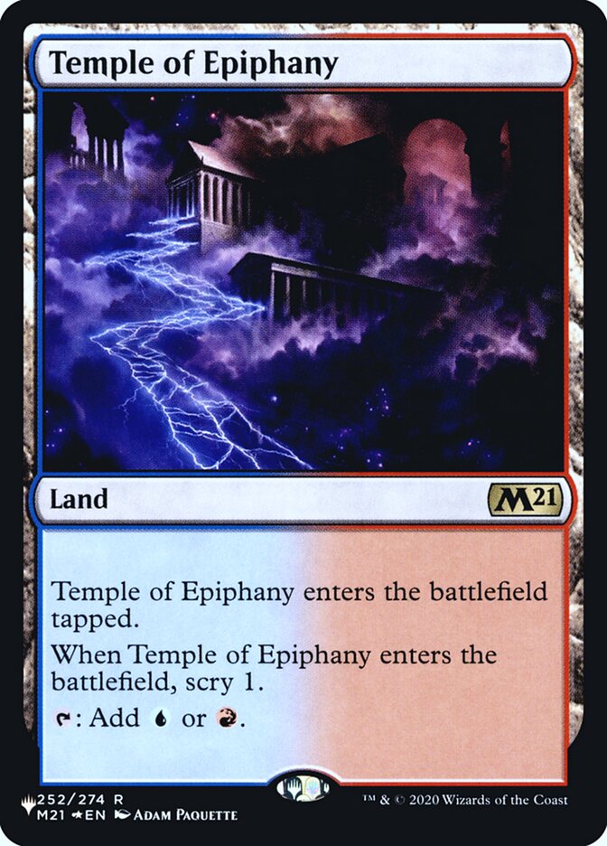 Temple of Epiphany [Secret Lair: Heads I Win, Tails You Lose] | GnG Games