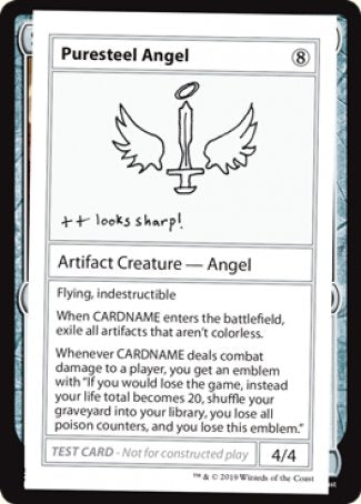 Puresteel Angel (2021 Edition) [Mystery Booster Playtest Cards] | GnG Games