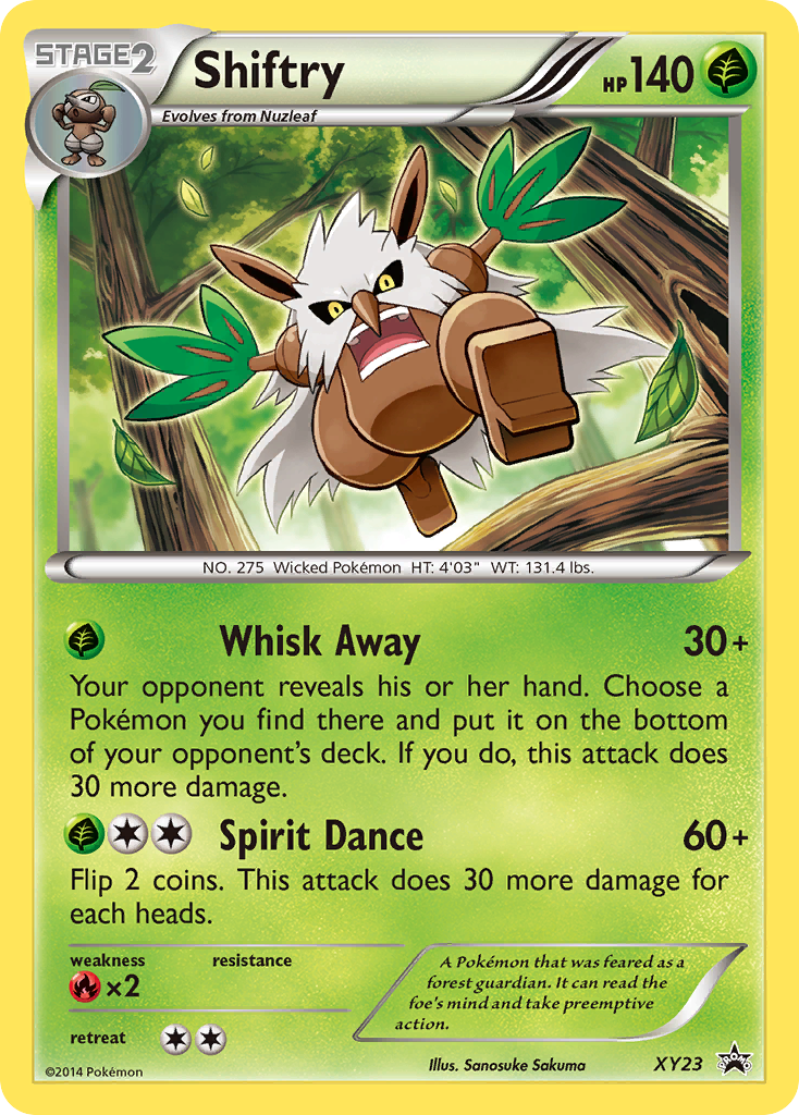 Shiftry (XY23) [XY: Black Star Promos] | GnG Games