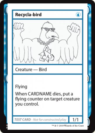 Recycla-bird (2021 Edition) [Mystery Booster Playtest Cards] | GnG Games