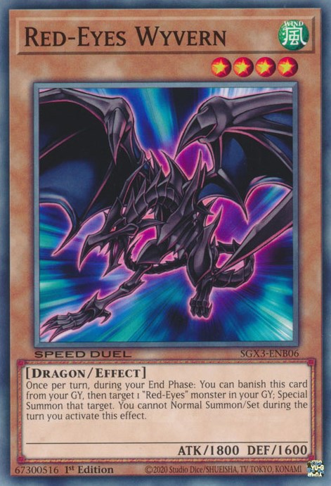 Red-Eyes Wyvern [SGX3-ENB06] Common | GnG Games