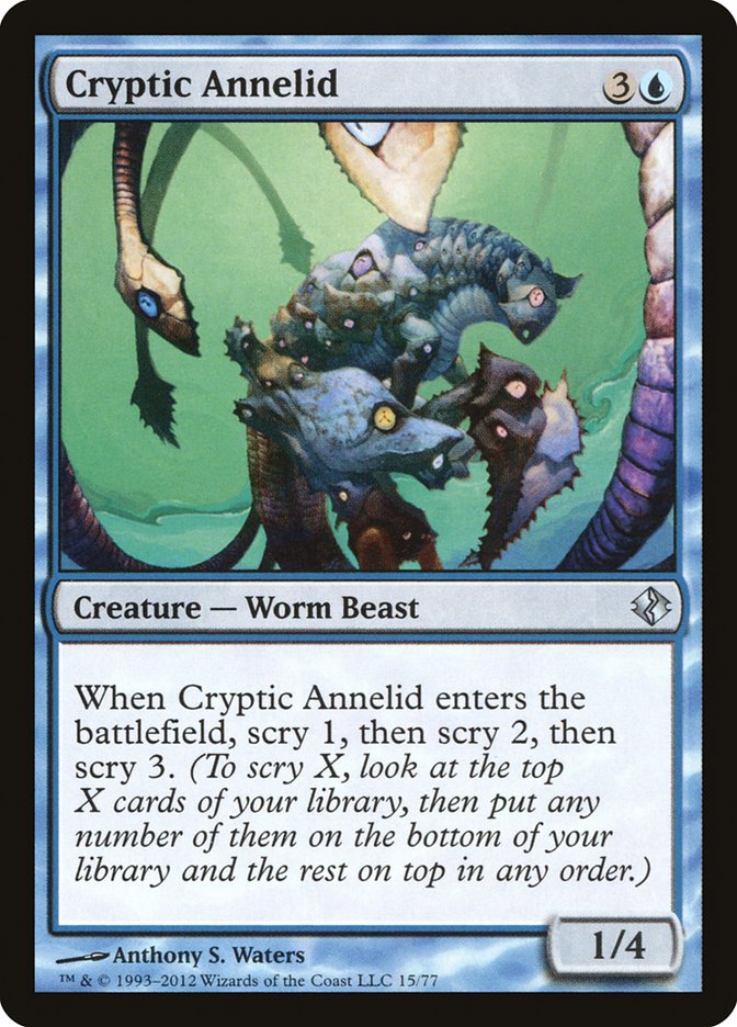 Cryptic Annelid [Duel Decks: Venser vs. Koth] | GnG Games
