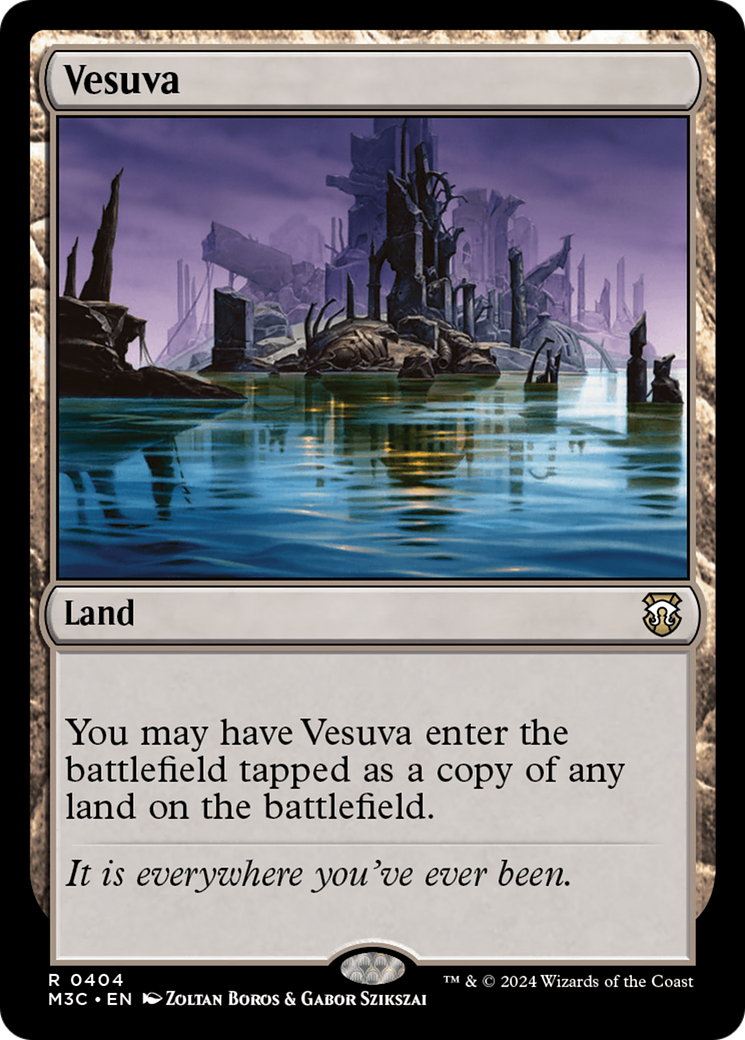 Vesuva (Ripple Foil) [Modern Horizons 3 Commander] | GnG Games