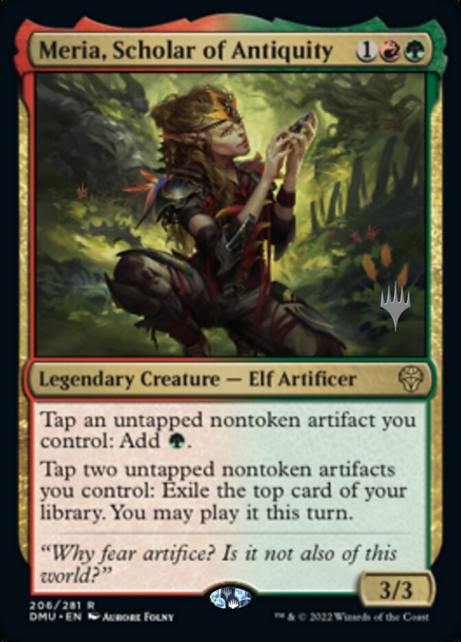 Meria, Scholar of Antiquity (Promo Pack) [Dominaria United Promos] | GnG Games