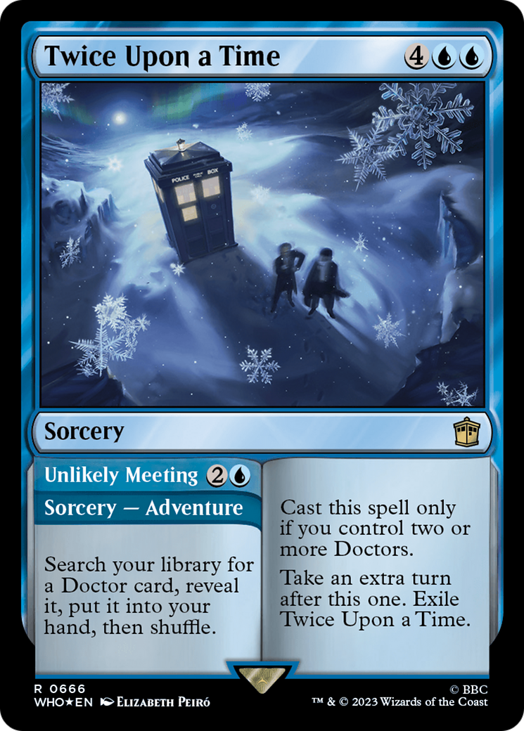 Twice Upon a Time // Unlikely Meeting (Surge Foil) [Doctor Who] | GnG Games