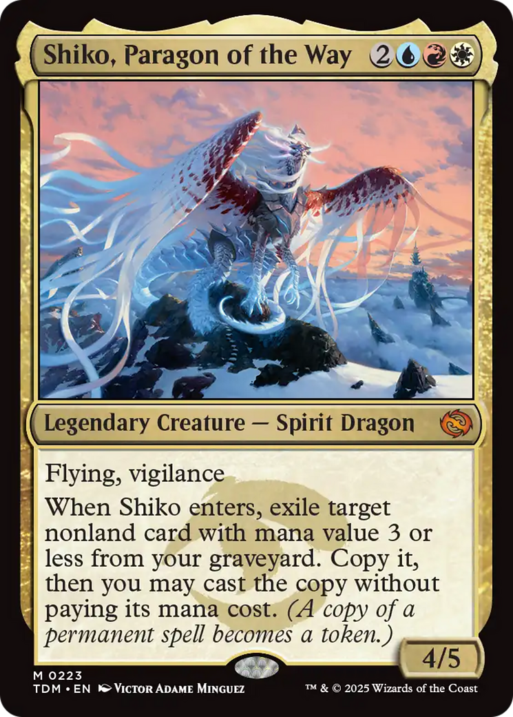 Shiko, Paragon of the Way [Tarkir: Dragonstorm] | GnG Games