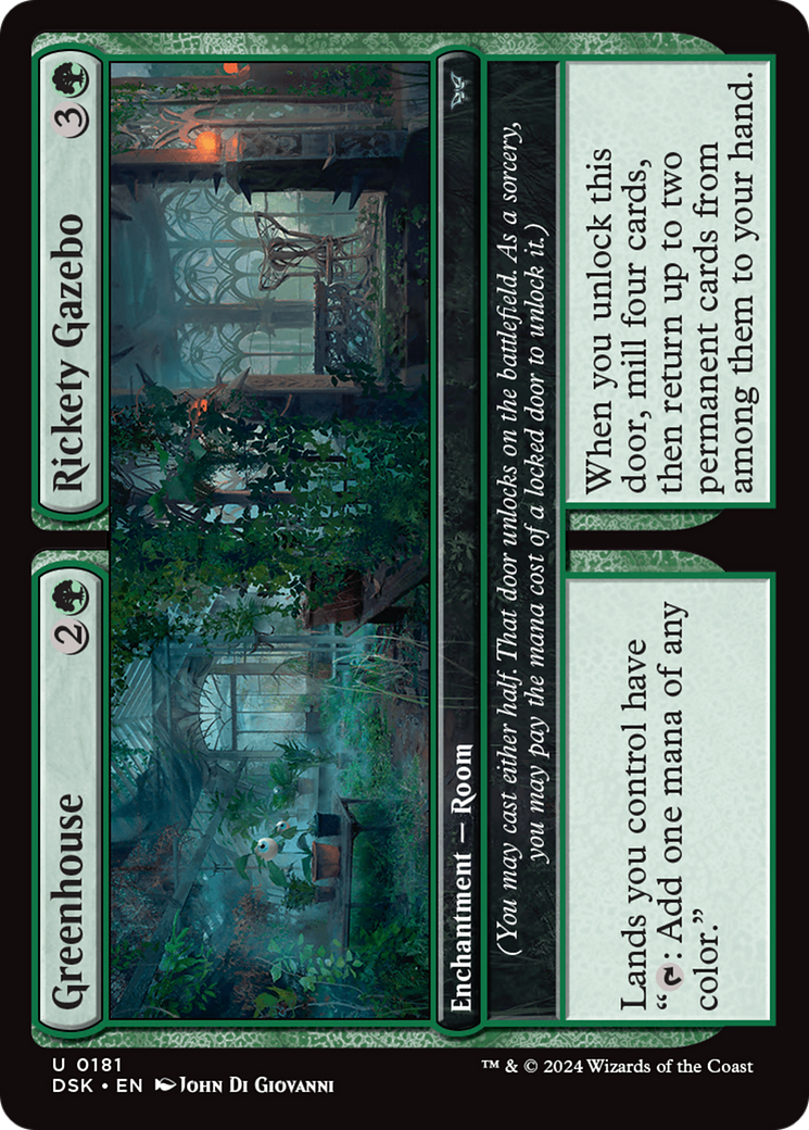 Greenhouse // Rickety Gazebo [Duskmourn: House of Horror] | GnG Games
