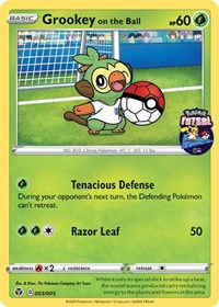 Grookey on the Ball (003/005) [Miscellaneous Cards] | GnG Games