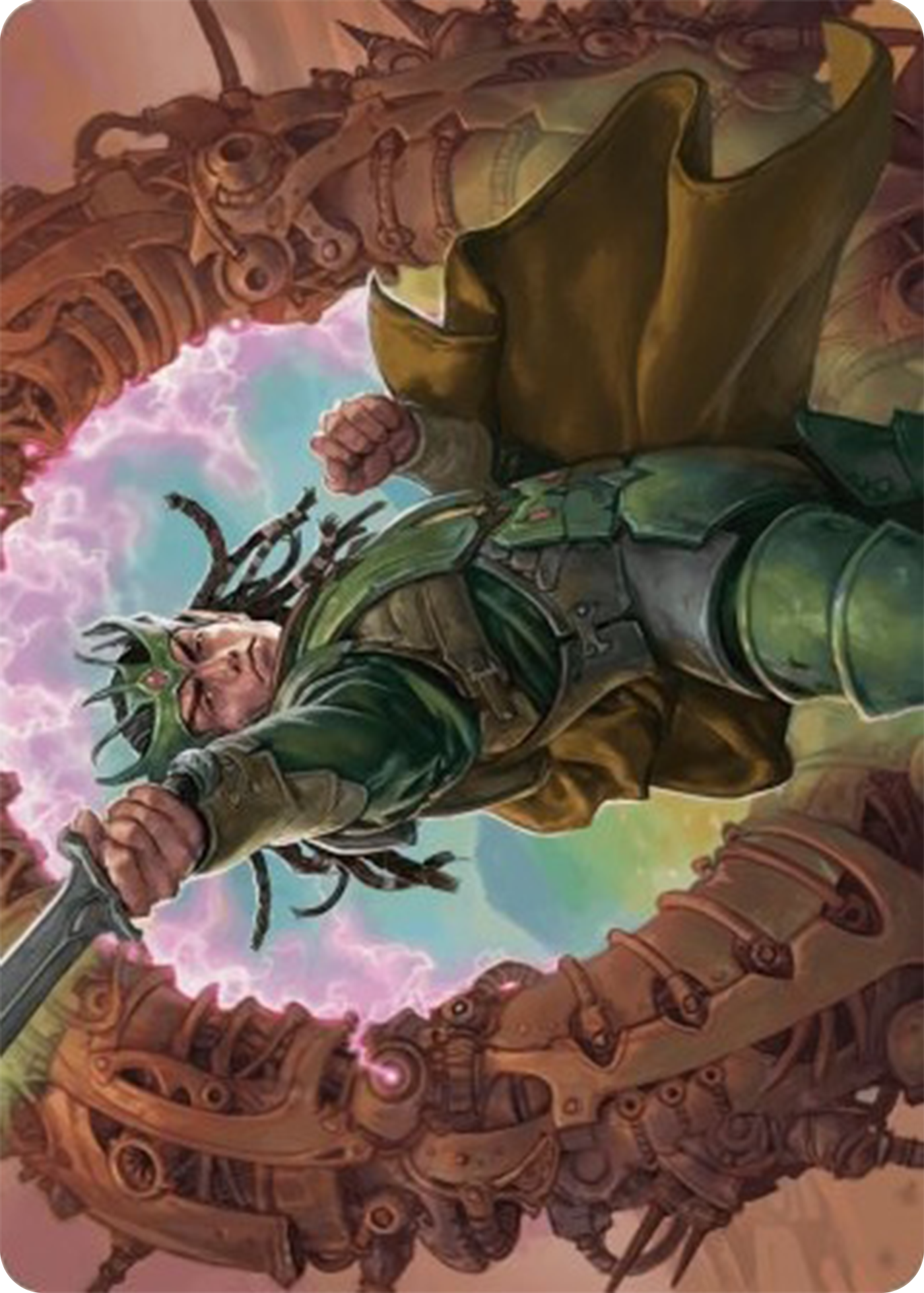 Eladamri, Korvecdal Art Card [Modern Horizons 3 Art Series] | GnG Games