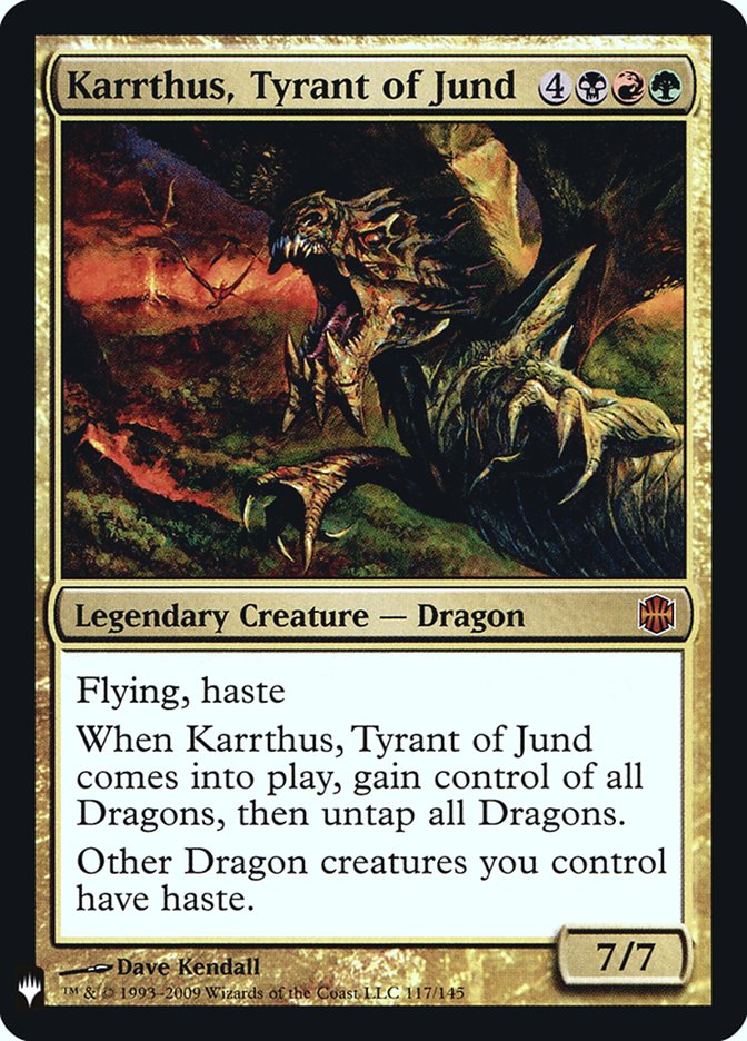 Karrthus, Tyrant of Jund [Mystery Booster] | GnG Games