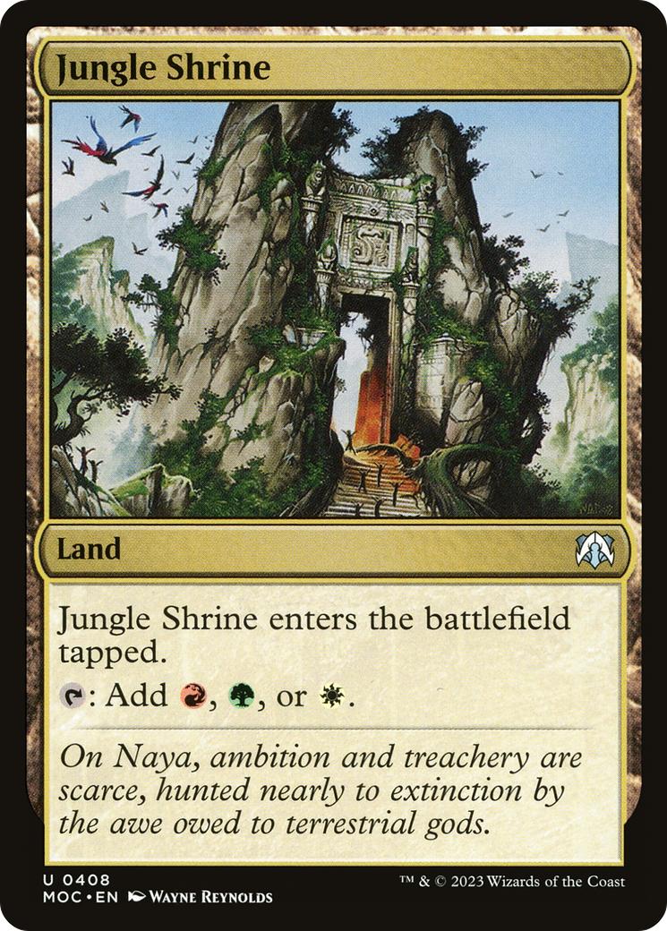 Jungle Shrine [March of the Machine Commander] | GnG Games
