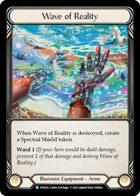 Wave of Reality [DYN214] (Dynasty)  Cold Foil | GnG Games