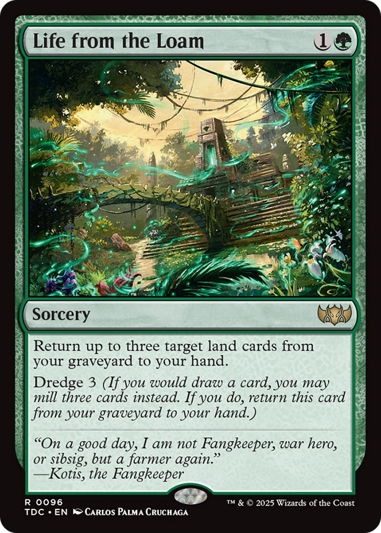 Life from the Loam [Tarkir: Dragonstorm Commander] | GnG Games