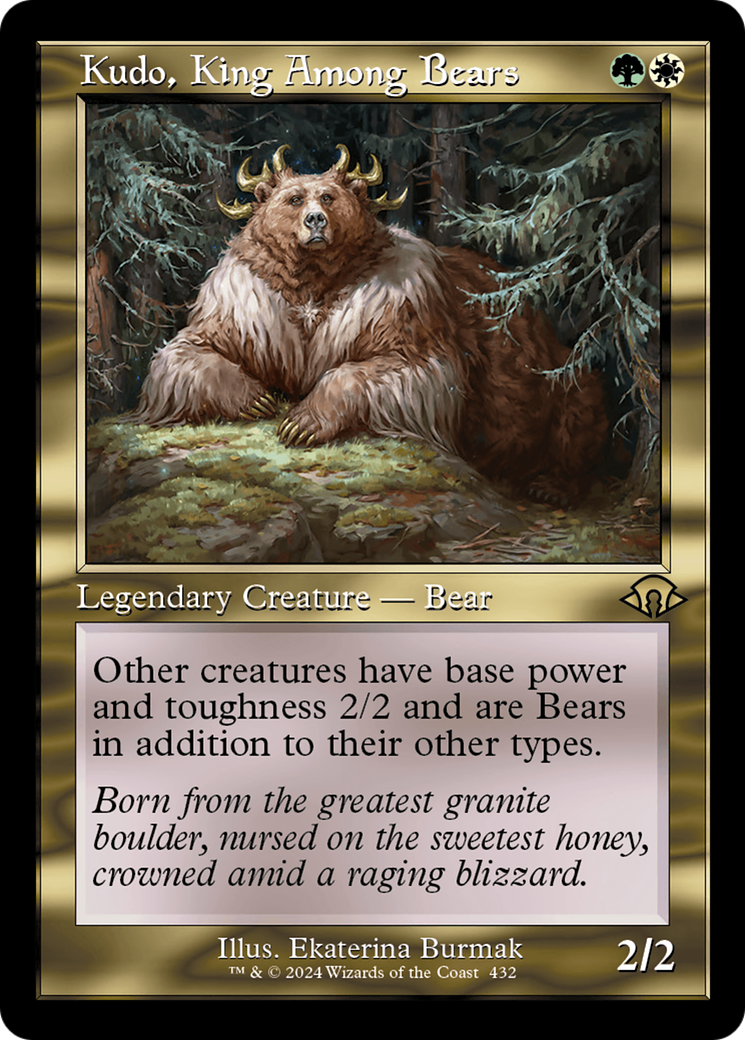 Kudo, King Among Bears (Retro) [Modern Horizons 3] | GnG Games