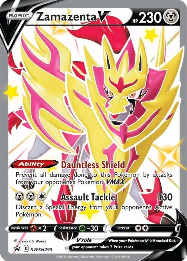 Zamazenta V (SWSH293) [Sword & Shield: Black Star Promos] | GnG Games