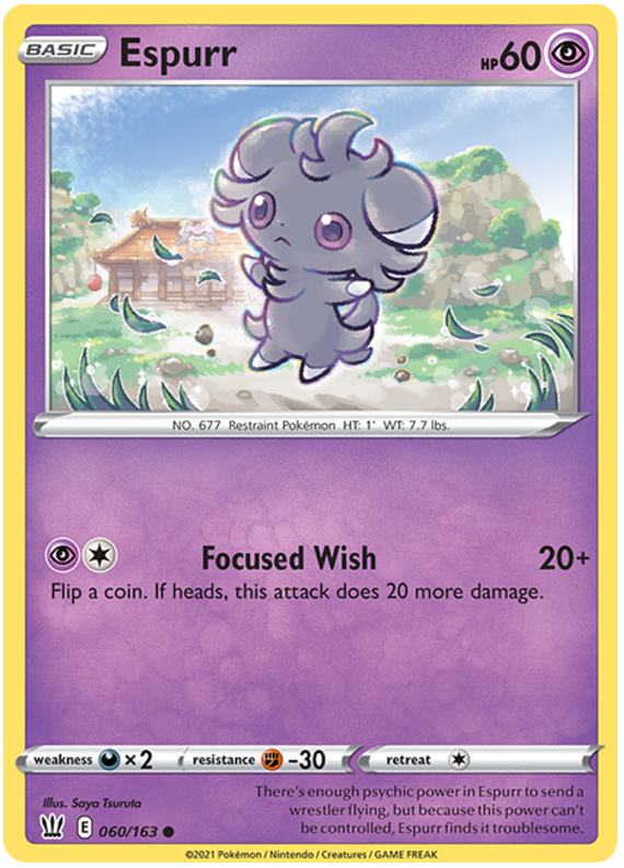 Espurr (060/163) [Sword & Shield: Battle Styles] | GnG Games