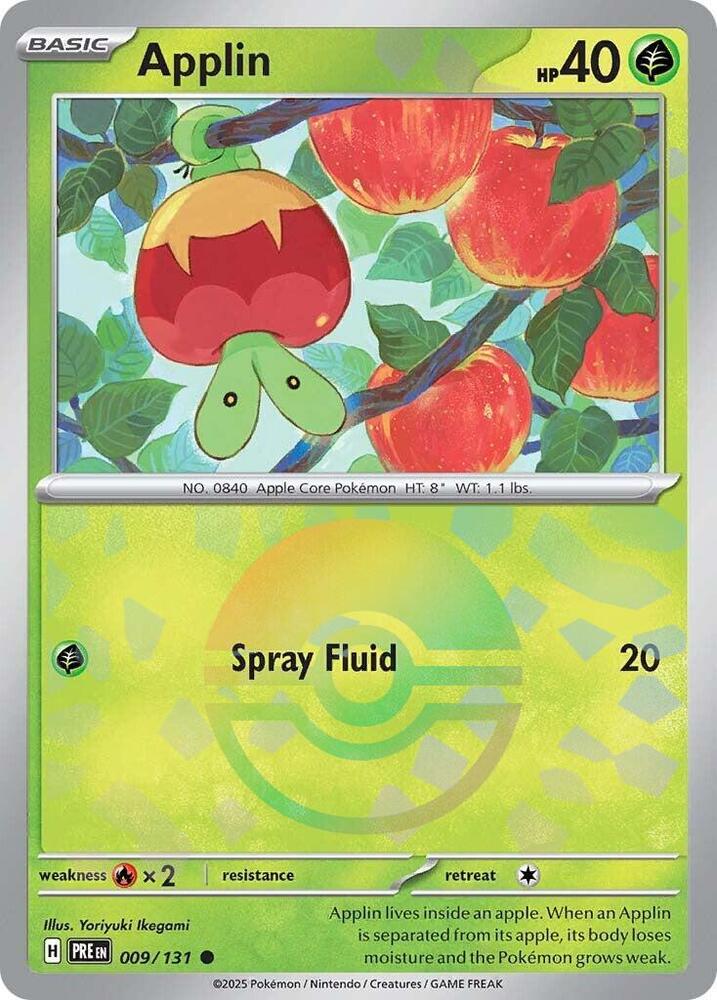 Applin (009/131) (Poke Ball Pattern) [Scarlet & Violet: Prismatic Evolutions] | GnG Games