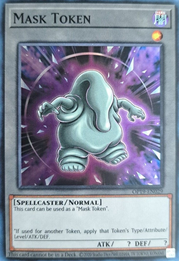 Mask Token [OP19-EN029] Super Rare | GnG Games