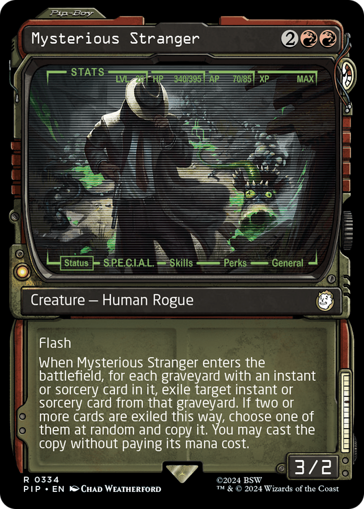 Mysterious Stranger (Showcase) [Fallout] | GnG Games