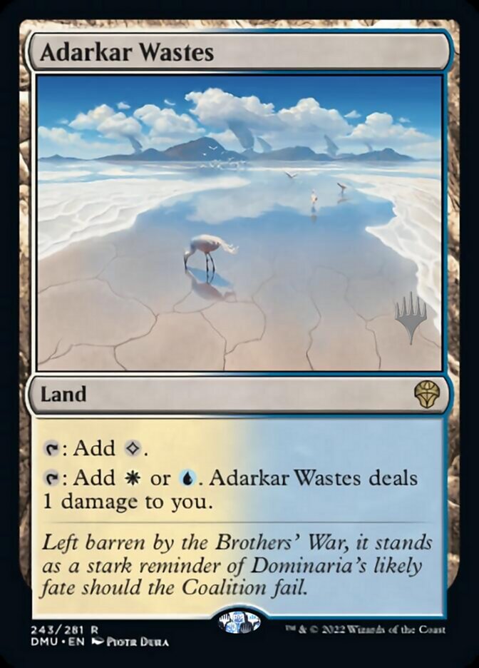 Adarkar Wastes (Promo Pack) [Dominaria United Promos] | GnG Games