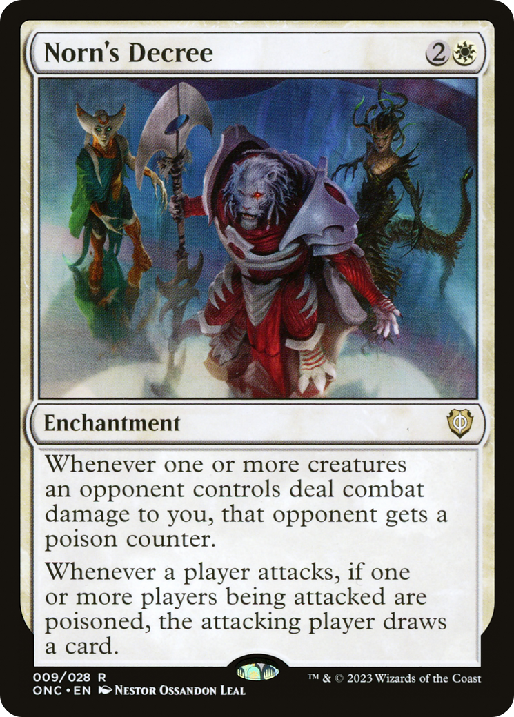 Norn's Decree [Phyrexia: All Will Be One Commander] | GnG Games
