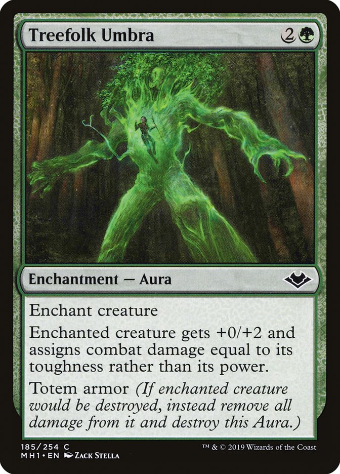 Treefolk Umbra [Modern Horizons] | GnG Games