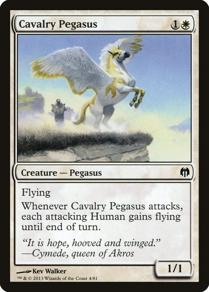 Cavalry Pegasus [Duel Decks: Heroes vs. Monsters] | GnG Games