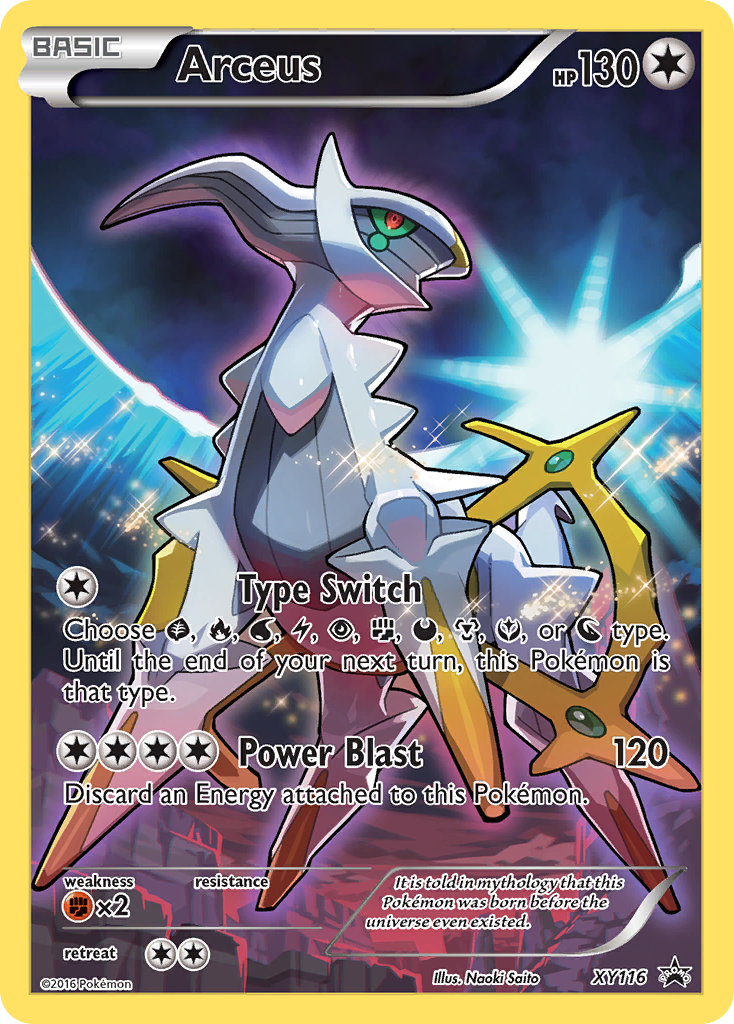 Arceus (XY116) [XY: Black Star Promos] | GnG Games