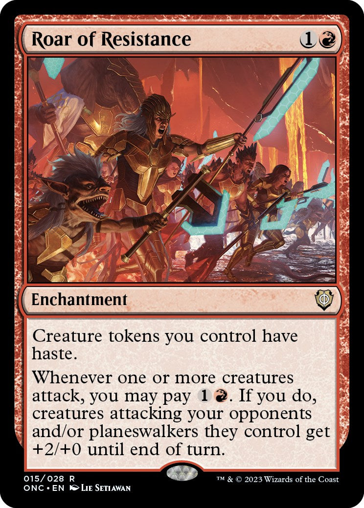 Roar of Resistance [Phyrexia: All Will Be One Commander] | GnG Games