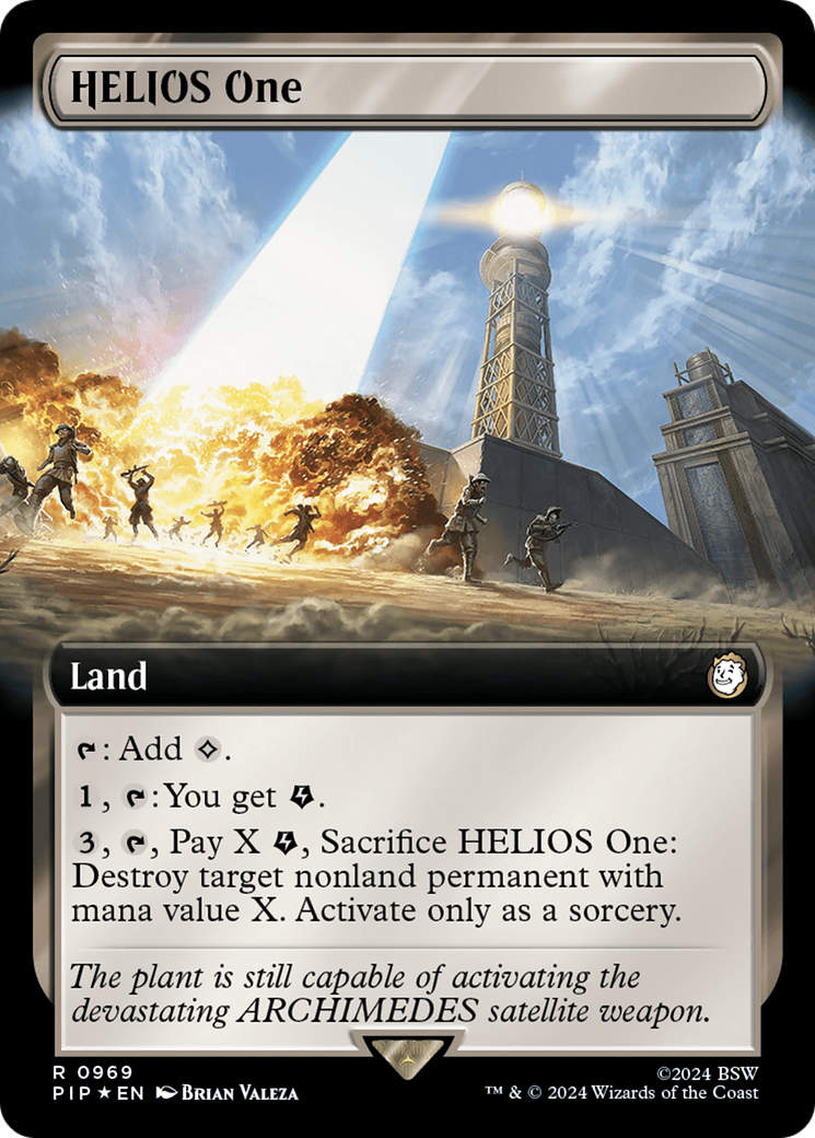 HELIOS One (Extended Art) (Surge Foil) [Fallout] | GnG Games