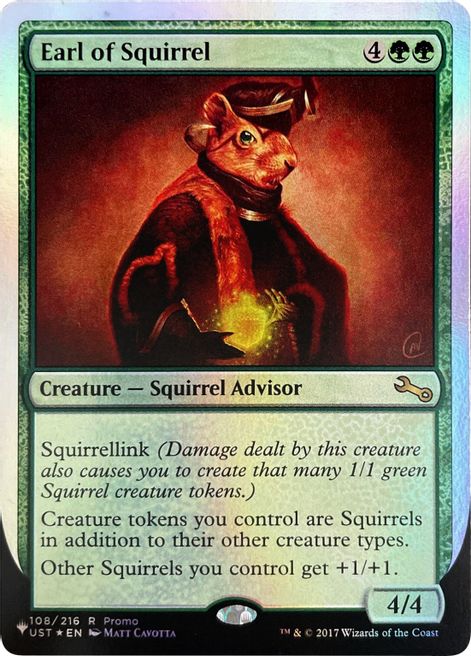 Earl of Squirrel (Unfinity Foil Edition) [The List] | GnG Games