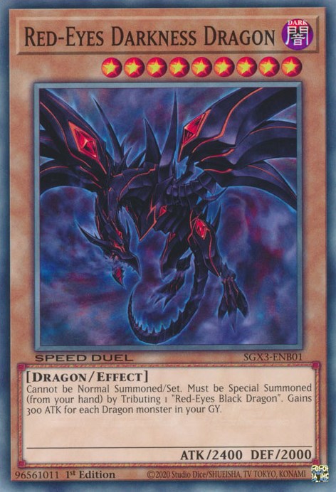Red-Eyes Darkness Dragon [SGX3-ENB01] Common | GnG Games